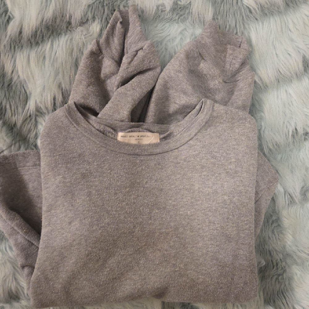 Urban Outfitters Gray Long Sleeve Shirt